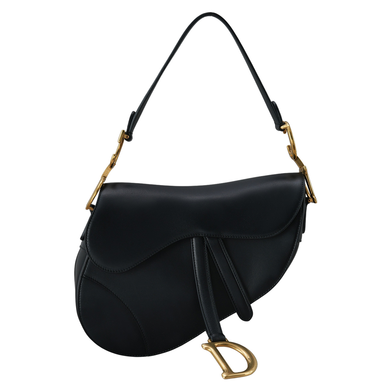 CHRISTIAN DIOR(USED)크리스찬디올 레더 새들백